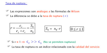 MAPP. Modelos de gestión de aprovisionamiento implementados.